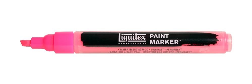 Liquitex acrylverf marker 2-4mm Fluorescent Pink