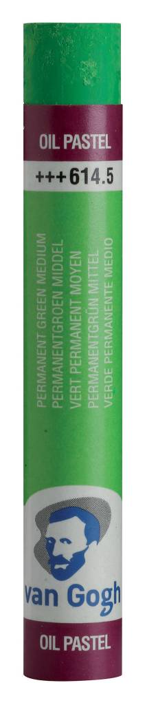 Van Gogh Oil Pastel Permanent Green Medium 614.5