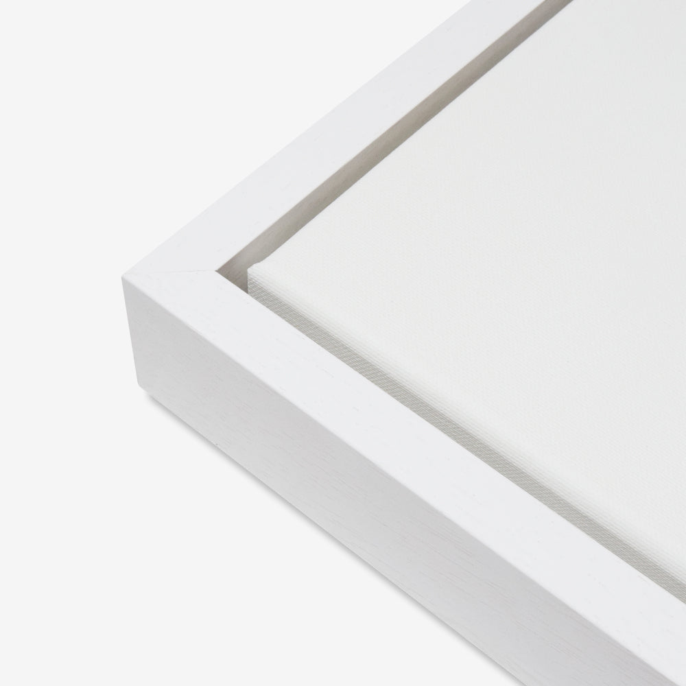 Canvas box frame 3D white