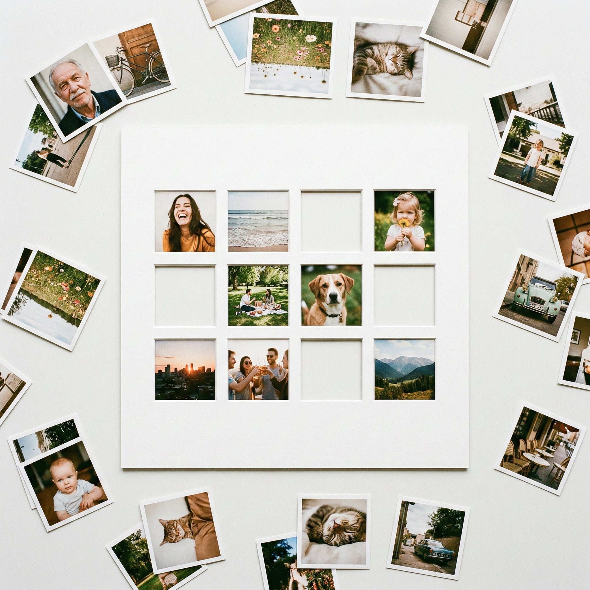 Collage passe-partout op maat