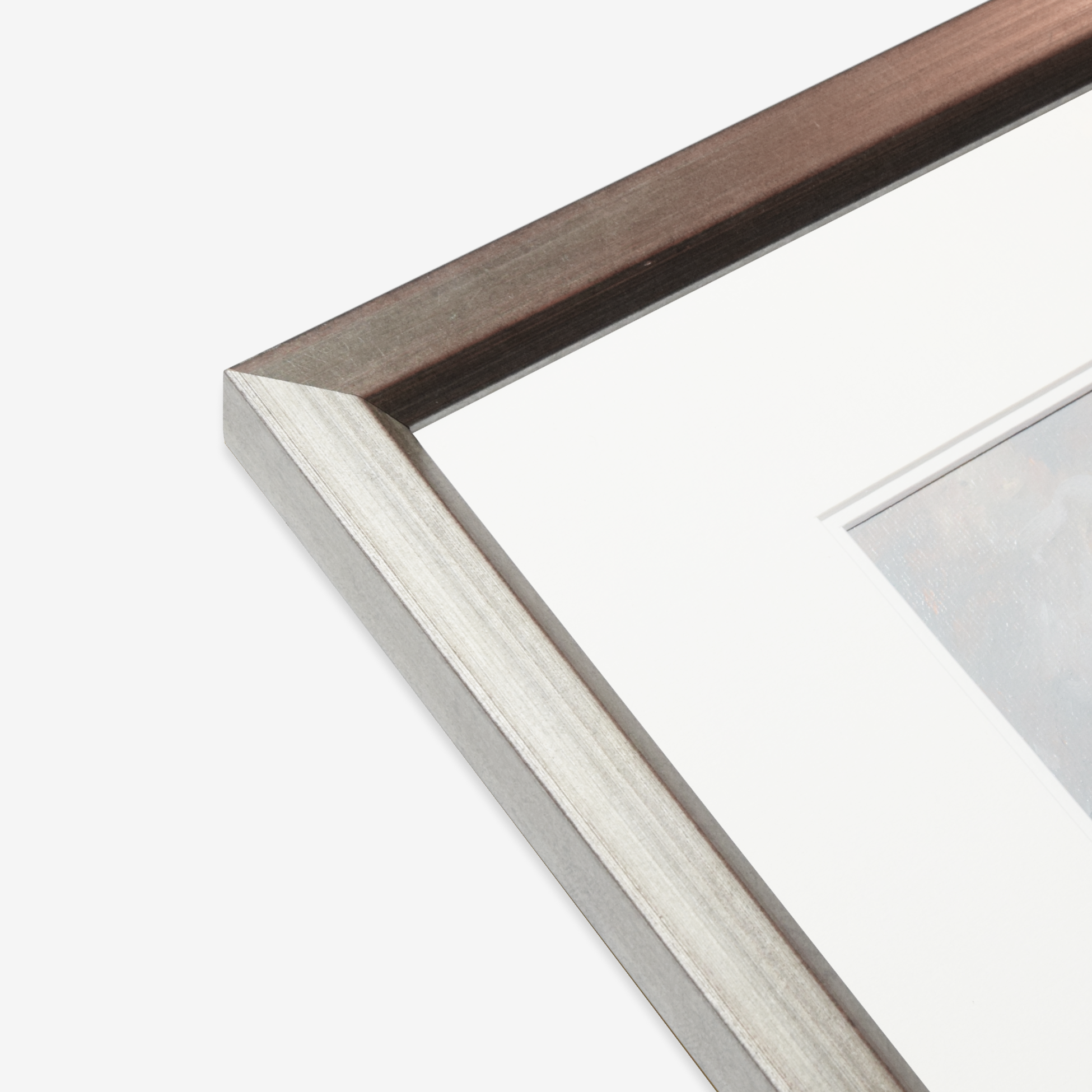 Milaan wissellijst zilver