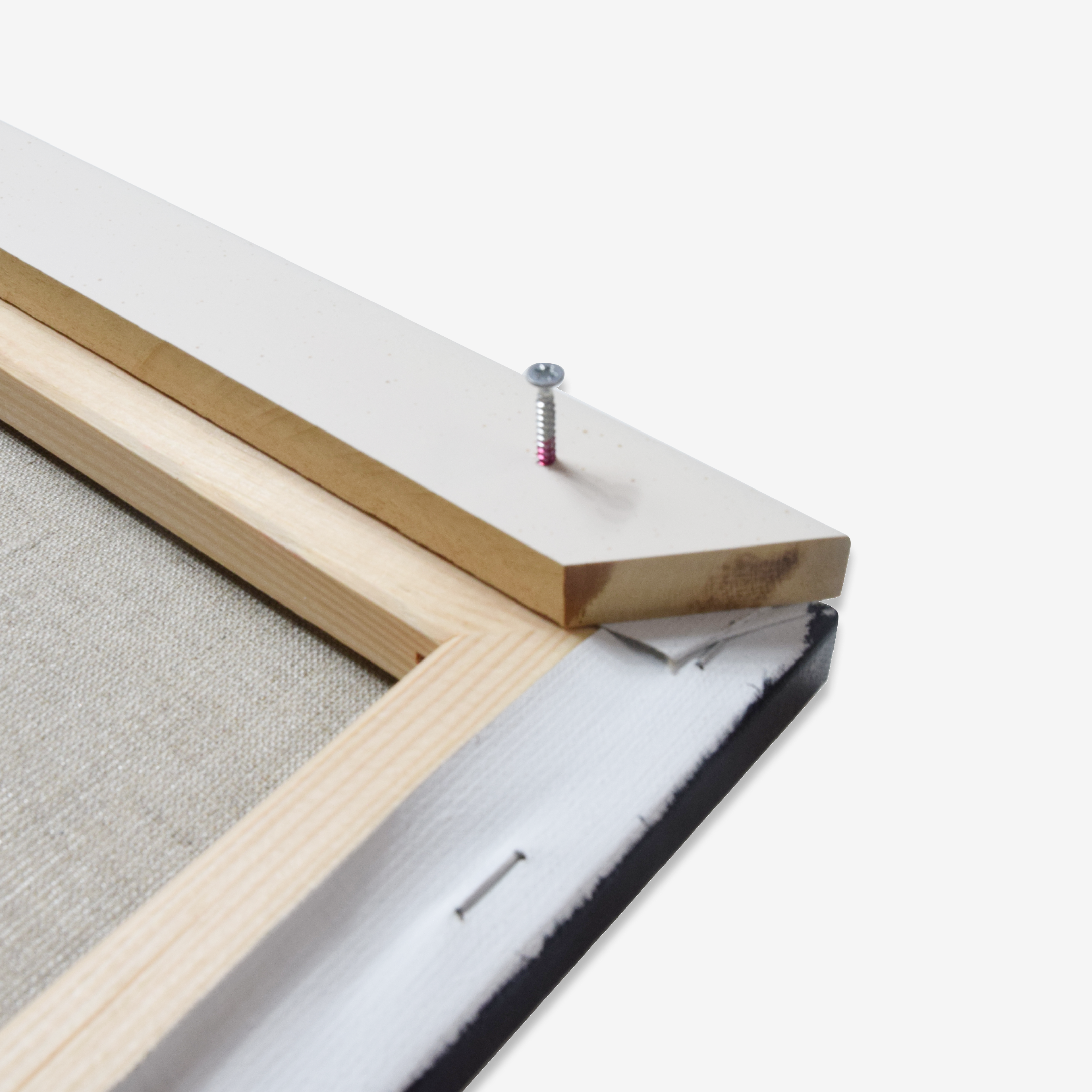 Baking frame raising slats