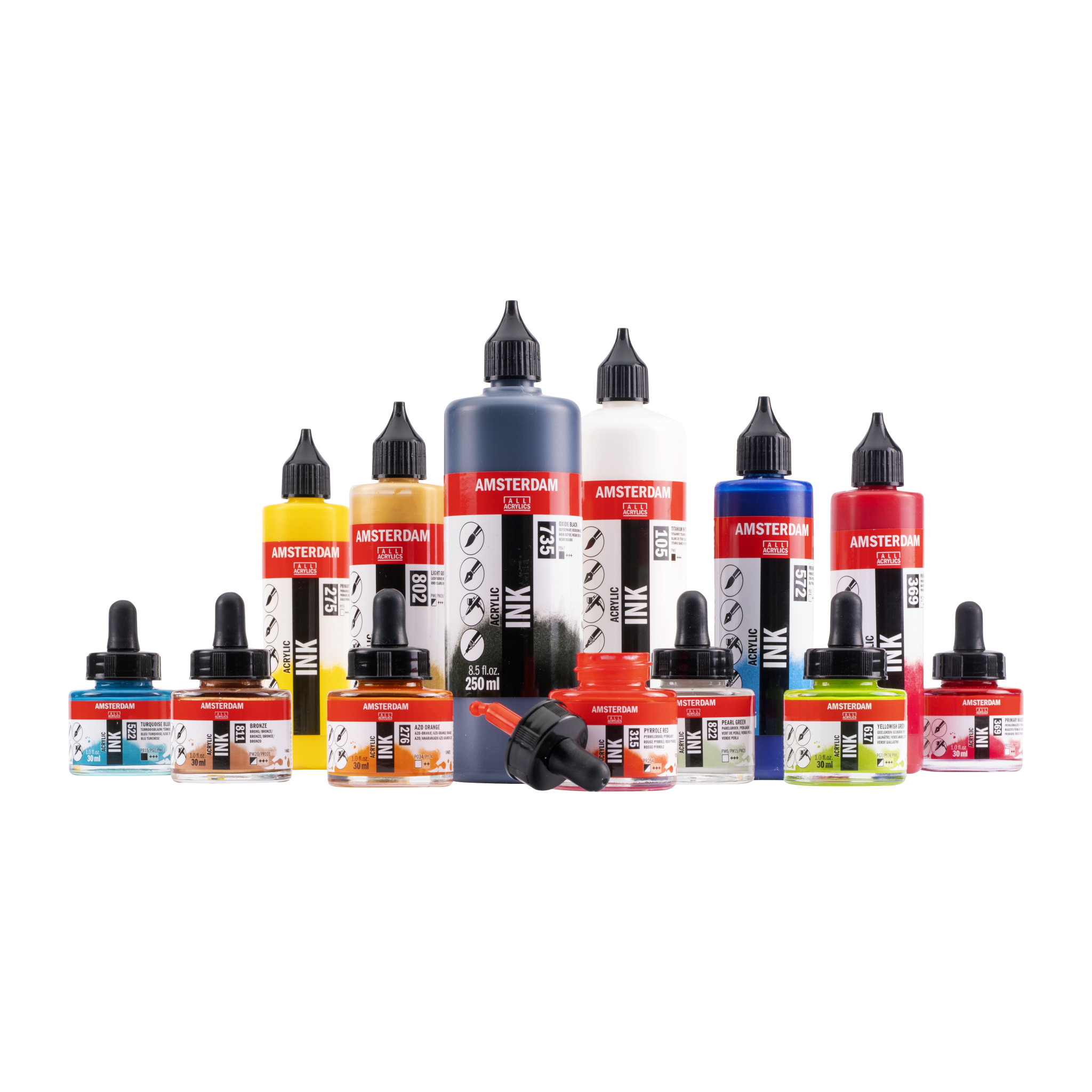 Amsterdam Acrylic Ink Bottle 30 ml Permanent Red Violet Light 577