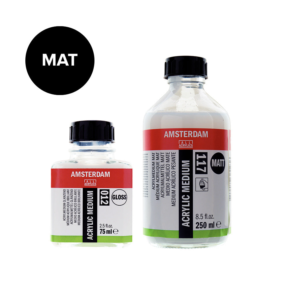 Acrylmedium mat fles 117