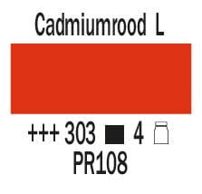 Amsterdam Expert Series Acrylverf Tube 150 ml Cadmiumrood Licht 303