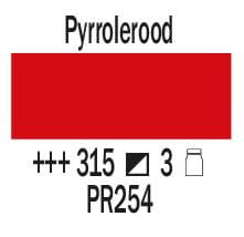Amsterdam Expert Series Acrylic Paint Tube 75 ml Pyrrole Red 315