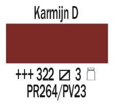 Amsterdam Expert Series Acrylverf Tube 150 ml Karmijn Donker 322