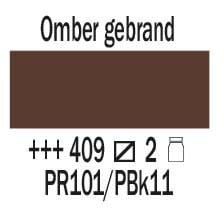 Amsterdam Expert Series Acrylic Paint Tube 150 ml Burnt Umber 409