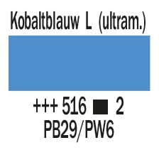 Amsterdam Expert Series Acrylverf Tube 150 ml Kobaltblauw Licht (Ultramarijn) 516