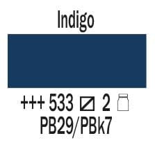Amsterdam Expert Series Acrylic Paint Tube 150 ml Indigo 533