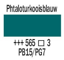 Amsterdam Expert Series Acrylverf Tube 150 ml Phtaloturkooisblauw 565