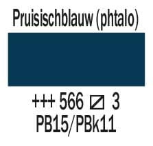 Amsterdam Expert Series Acrylic Paint Tube 150 ml Prussian Blue (Phtalo) 566