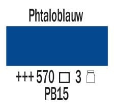 Amsterdam Expert Series Acrylverf Tube 75 ml Phtaloblauw 570