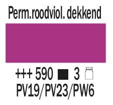 Amsterdam Expert Series Acrylic Paint Tube 75 ml Permanent Red Violet Opaque 590