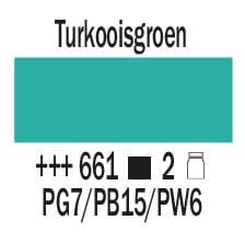 Amsterdam Expert Series Acrylic Paint Tube 75 ml Turquoise Green 661