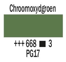 Amsterdam Expert Series Acrylic Paint Tube 75 ml Chrome Oxide Green 668
