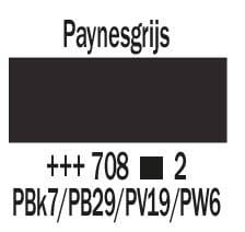 Amsterdam Expert Series Acrylverf Tube 75 ml Paynesgrijs 708