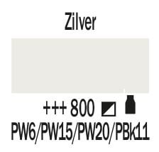 Amsterdam Standard Series Acrylic Paint Pot 500 ml Silver 800
