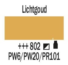 Amsterdam Standard Series Acrylic Paint Pot 500 ml Light Gold 802