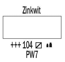 Amsterdam Standard Series Acrylverf Pot 1000 ml Zinkwit 104