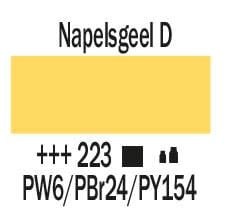 Amsterdam Standard Series Acrylic Paint Pot 500 ml Naples Yellow Dark 223