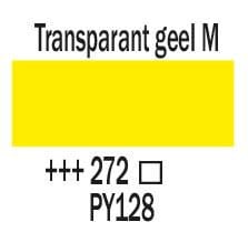 Amsterdam Standard Series Acrylic Paint Pot 500 ml Transparent Yellow Medium 272