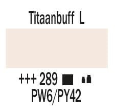 Amsterdam Standard Series Acrylic Paint Tube 120 ml Titanium Buff Light 289