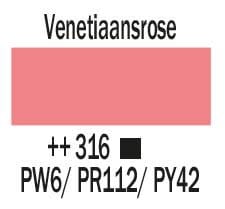 Amsterdam Standard Series Acrylverf Tube 120 ml Venetiaansroze 316