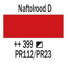 Amsterdam Standard Series Acrylic Paint Tube 120 ml Naphthol Red Dark 399