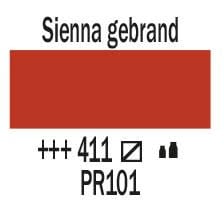 Amsterdam Standard Series Acrylverf Pot 1000 ml Sienna Gebrand 411