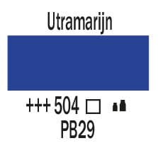 Amsterdam Standard Series Acrylverf Tube 120 ml Ultramarijn 504