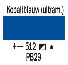 Amsterdam Standard Series Acrylverf Pot 500 ml Kobaltblauw (Ultramarijn) 512