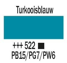 Amsterdam Standard Series Acrylverf Pot 1000 ml Turkooisblauw 522