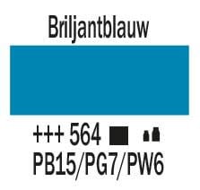 Amsterdam Standard Series Acrylverf Tube 120 ml Briljantblauw 564