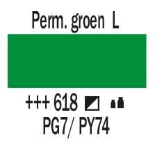 Amsterdam Standard Series Acrylic Paint Pot 500 ml Permanent Green Light 618