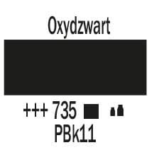 Amsterdam Standard Series Acrylic Paint Tube 120 ml Oxide Black 735