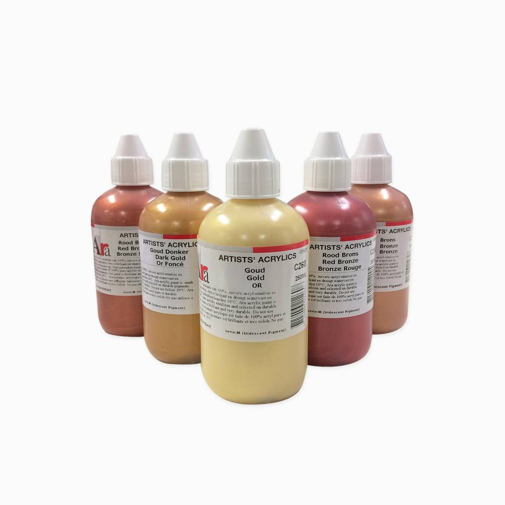 Artist acrylverf 250ml Goud donker C261