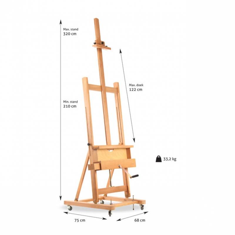 Atelierezel NR39 met slinger