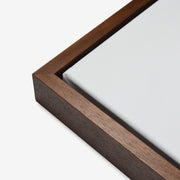 Baklijst 3D donker eiken