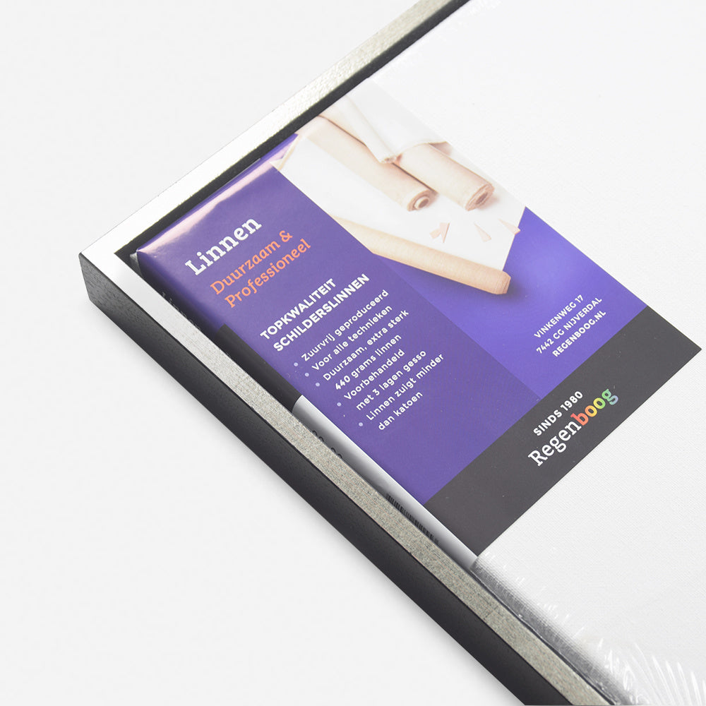 Black top silver frame + linen canvas 21mm combo deal