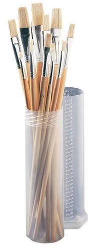 Penselenset plat 12 stuks