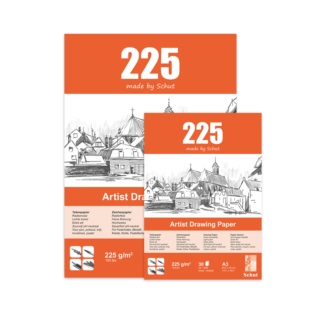 Artist drawing pad 225gr 30 sheets
