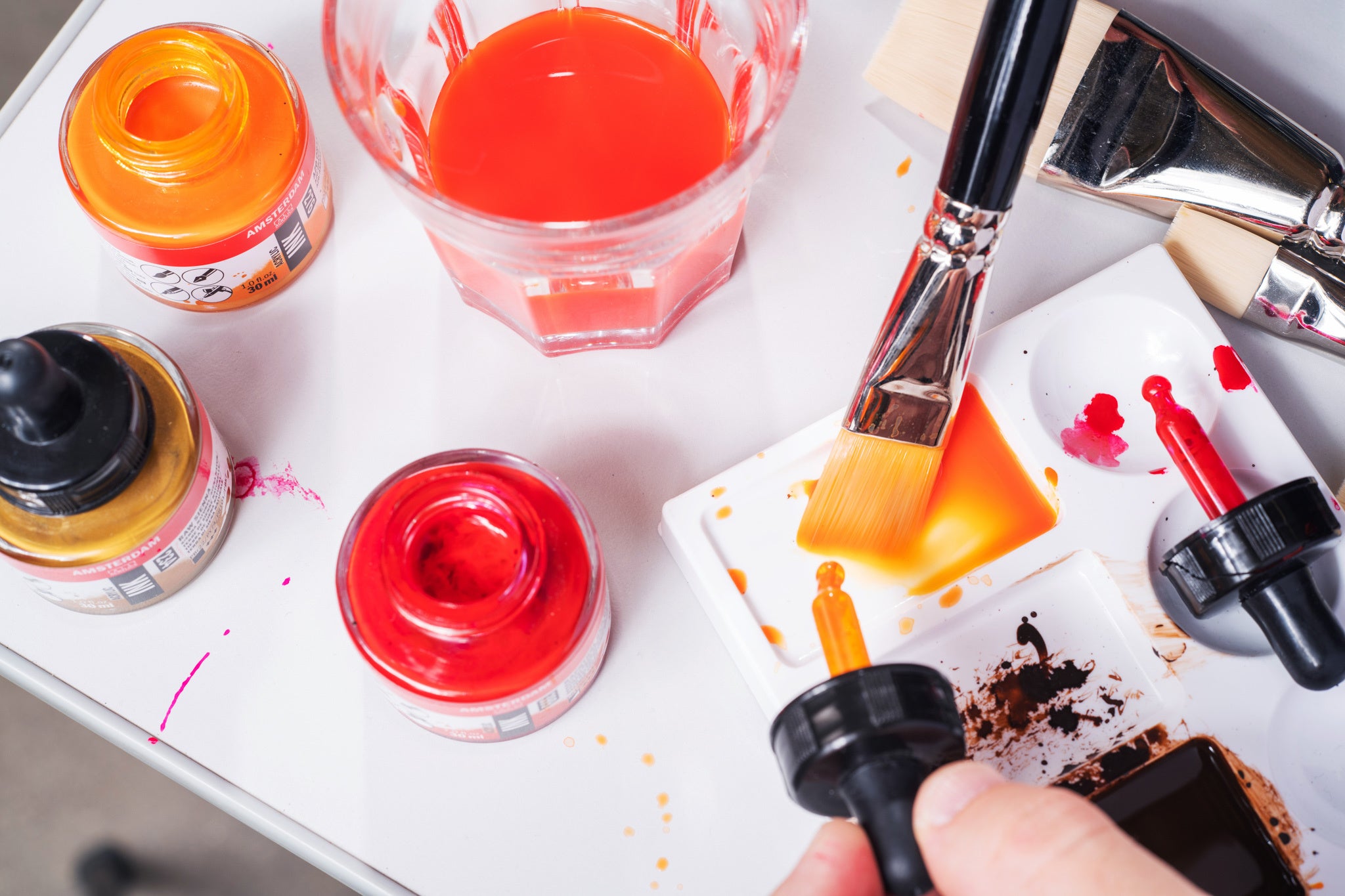 Amsterdam Acrylic Ink Basic Set | 6 x 30ml