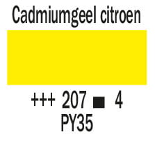 Cobra Artist Water Vermengbare Olieverf Tube 40 ml Cadmiumgeel Citroen 207