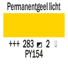 Cobra Artist Water Vermengbare Olieverf Tube 40 ml Permanentgeel Licht 283