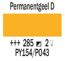 Cobra Artist Water Vermengbare Olieverf Tube 40 ml Permanentgeel Donker 285