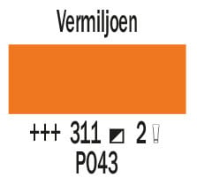 Cobra Artist Water Vermengbare Olieverf Tube 40 ml Vermiljoen 311