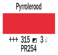 Cobra Artist Water Vermengbare Olieverf Tube 40 ml Pyrrolerood 315