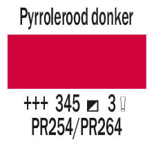 Cobra Artist Water Vermengbare Olieverf Tube 40 ml Pyrrolerood Donker 345