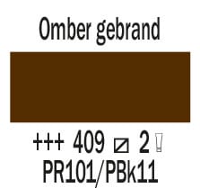 Cobra Artist Water Vermengbare Olieverf Tube 150 ml Omber Gebrand 409